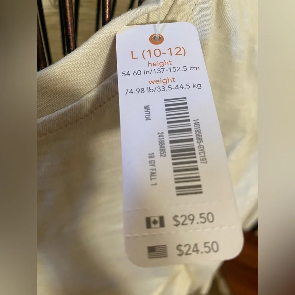 Gymboree Cream long sleeve tee